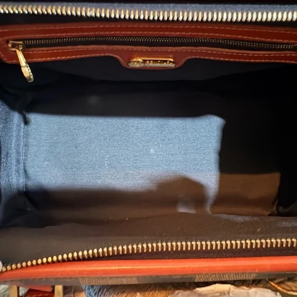 Fendi Brown and Black Striped small Duffel tote - Picture 10 of 11